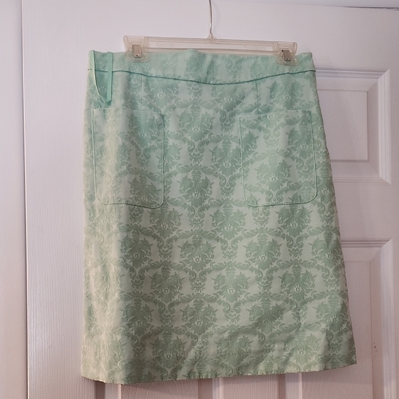 Moulinette Soeurs Dresses & Skirts - Moulinette Soeurs Light Green A-Line Skirt